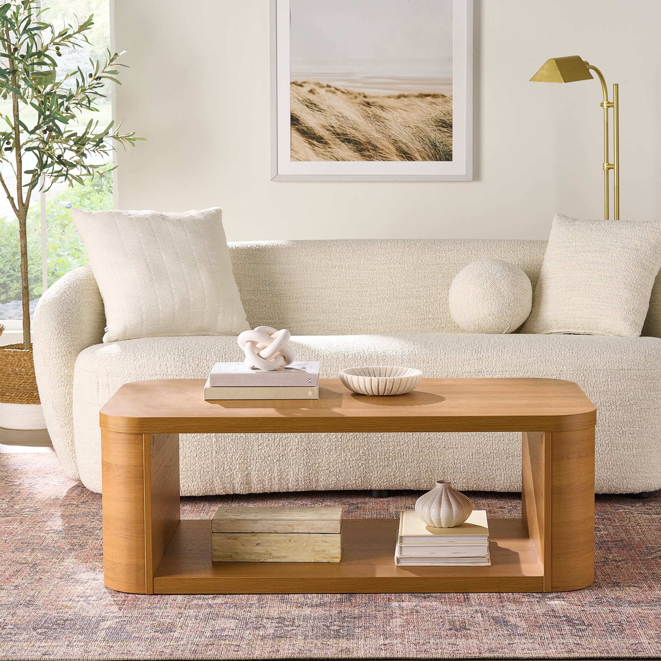 halp0216☆mooi パソッティ　coffee Table Free Shipping! Better Homes & Gardens Juliet Coffee Table, Light