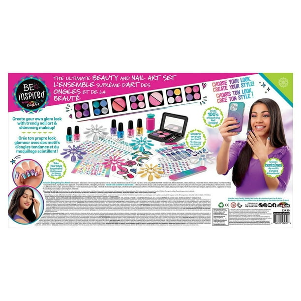 Cra-Z-Art Be Inspired Deluxe Beauty and Nail Art Mega Kit