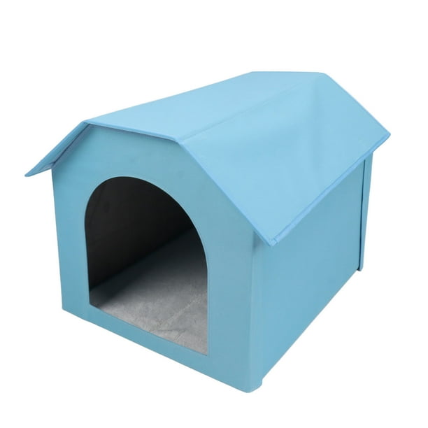 Casa Para Perros, Casa Para Mascotas Interior Y Exterior, Colchón Plegable De Doble Cara, Transpirable Para Conejos