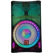 MR DJ PLED5200 PRO PA DJ 15 Portable Active Bluetooth/MP3/FM Radio Speaker