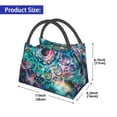 thumbnail image 2 of Honeii Watercolor Mandala Print Cooler Bag Insulated, Large Leakproof Soft Sided Portable Cooler Bag,Lunch Box Lunch Bag, 2 of 6