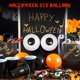 thumbnail image 2 of 100 globos de látex decorativos con forma de ojo para fiesta de Halloween., 2 of 6