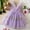 Purple, variant on WOYY Newborn Girls Flower Embroidery Tulle Dress Party Princess Dress with Wing, Sizes 6M-5T