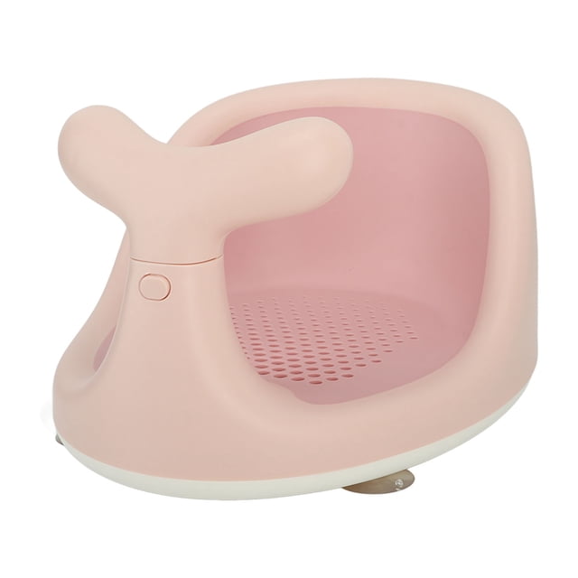 Asiento de baño para bebé, Asiento de baño para bebé, Asiento de bañera infantil antideslizante, Asiento de baño para bebé a prueba de piel, Aspecto llamativo