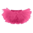 thumbnail image 6 of Kilaqueen Women's Five Layer Tulle Tutu Skirt with Elastic High Waist, Short Fluffy Costume Skirt for Dance, Rave, Party and Dress Up Outfits, 6 of 7
