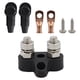 thumbnail image 5 of Kits de bloque de terminales de distribución de energía 48V para camión coche RV negro doble Sharpla Bloque de poste de unión, 5 of 6