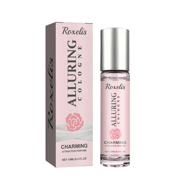 Perfume de feromonas, perfumes para atraer hombres, perfume en roll-on con aceite de feromonas, aroma único, fácil de llevar, libera tu encanto seductor (10 ml) (compra 2 y ahorra un 10 %)