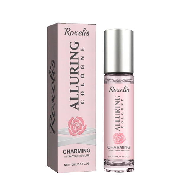 Perfume de feromonas para mujeres, perfumes para atraer hombres, aceite de feromonas en roll-on, aroma único, fácil de llevar, libera tu encanto seductor (10 ml)