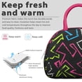 thumbnail image 3 of Reusable Fashion Lnsulated Lunch Bag for Women & Men - Leakproof Water-Resistant Cooler Tote, Large Capacity for Work,Travel,Picnic,Beach & Office., 3 of 6
