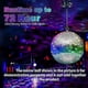 thumbnail image 4 of Rotating Disco Ball Motor Lights with Remote,18 LEDs for 12 16 20 24inch Mirror Ball Rotator, 4 of 5