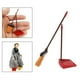thumbnail image 4 of de 2 escobas en miniatura de a 1:12, recogedor, suministros de limpieza para , herramientas, accesorios de, 4 of 8