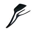 thumbnail image 2 of Kearding Kitchen Fried Egg Spatula Silicone Omelet Buffet Household Layer Restaurant Double Clamp Pancake Tongs Handheld Clip Cocina y Comedor, 2 of 6