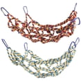 thumbnail image 4 of Miangastore 1 Set Woven Climbing Net for Parrot Bird Playing Pet Hamster Hammock Net, 4 of 8
