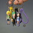 thumbnail image 4 of LLavero de acción de una pieza, modelo de figura de Luffy Zoro Sanji, PVC 3D, bolsa de juguetes colgante, llave de figura de Anime de One Piec, 1 pieza, 4 of 5