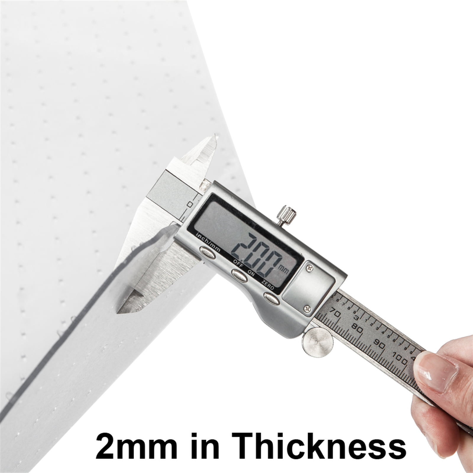 PVC Rectangle Floor Protection Mat Chair Mat with Nail Transparent