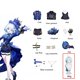thumbnail image 3 of Disfraz de Genshin Impact Furina Focalors, ropa de uso diario, uniforme de carnaval, disfraces de fiesta de Halloween, juego de mascarada para mujeres, 3 of 5