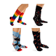 thumbnail image 2 of Calcetines De Vestir Caballero Colores Divertidos SET de 6 Pares Mad socks Calcetines vestir divertidos, 2 of 3