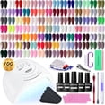 thumbnail image 1 of Kit de esmalte de uñas en gel JODSONE 100 con luz LED UV de 95 colores, 1 of 9