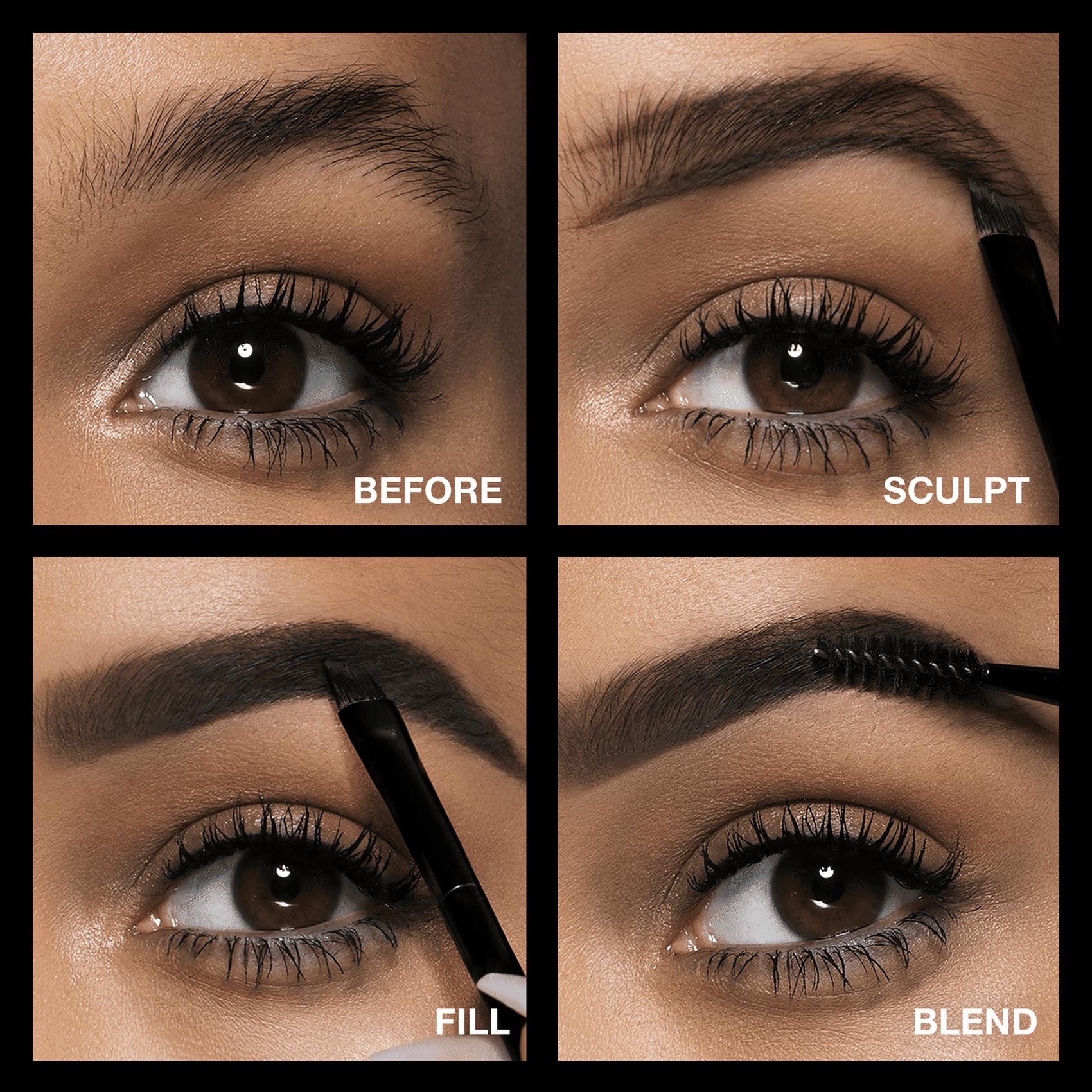 Maybelline Tattoo Studio Brow Pomade Long Lasting, Buildable, Eyebrow Makeup, Black Brown, 0.11 oz