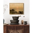 thumbnail image 6 of Drsoum Vintage Coastal Sunset Wall Art Rustic Retro Framed Seaside Dusk Prints Farmhouse Classic Decorations for Living Room Bedroom 8x10in Natural Framed, 6 of 6