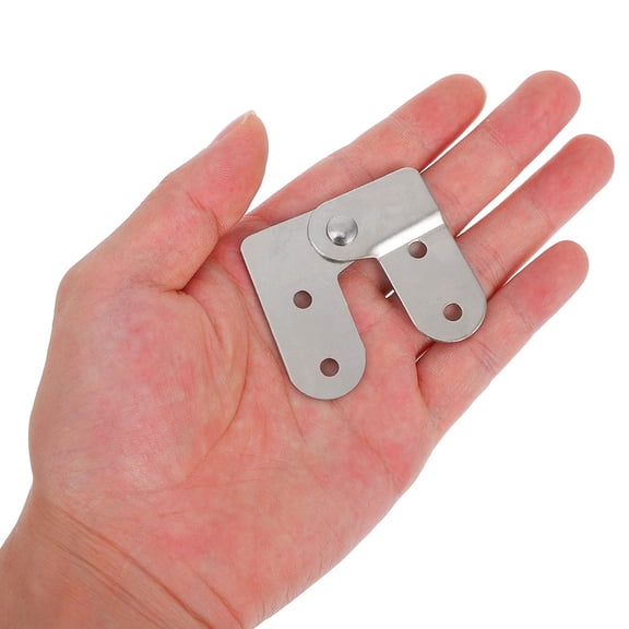 KONTONTY Concealed Table Hinges for Rectangular Folding Desk with Noise Reduction, 1 Piece Hardware