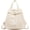 Beige, variant on CoCopeaunts Canvas Hobo Bag for Women Fashion Handbag Hobo Bag Women Large Capacity Yoga Bag School Bag Shoulder Bag 2023