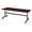 Mahogany, variant on Romig Axis-Pro 48 x 24 in. Flip-Top Training Nesting Table- Mahogany