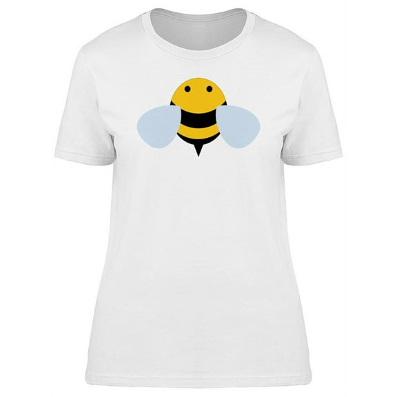 Cute Bee Doodle Cartoon Tee Women's -Image by Shutterstock