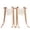 Khaki!, variant on 2Pcs Personalized Sheer Lace Wedding Chair Signs, Custom Just Married Lace Sweetheart Table Decor Photo-Ready Decor Banner For Bride And Groom, Mr & Mrs Chair Cover For Wedding Ceremony Reception