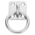 thumbnail image 5 of Zehuanyu  Stainless Steel Eye Plate Hook Anchors Heavy Duty Hooks Silver, 5 of 8