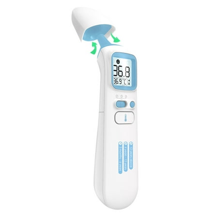 Thermometer for Fever, Hohaski Non-Contact Infrared Forehead Thermometer , Best Care Thermometer for Whole (Best Place For Cosplay Contacts)