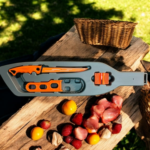 4-Piece Fillet Knife and Cutting Board Set