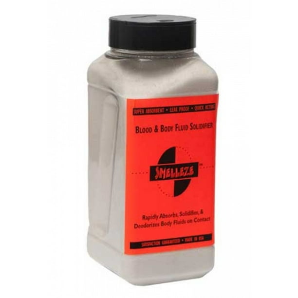 SMELLEZE Blood & Body Fluid Clean Up Super Absorbent, Solidifier