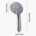 thumbnail image 3 of Qocolhg Shower Head with Handheld, Booster Shower Head Bathroom Five Gears Large Water Output Handheld Shower Head Head Hand Spray Rain Set, Bathroom Shower Head, 3 of 7