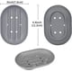 thumbnail image 2 of Jaboneras KAIYANG Paquete de 5 silicona antideslizantes autovaciables para cocina y baño, 2 of 5