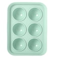 thumbnail image 1 of Bewildely Molde de silicona para salchichas, molde antiadherente para perros calientes, molde para hacer salchichas domésticas con resistencia a altas Utensilios de cocina Verde No.02 Bewildely HA027027-02, 1 of 6