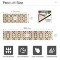 thumbnail image 3 of Yayeee Faucet Mat for Kitchen Sink 30" Diatomite Long Splash Guard Pad, Pink Symmetrical Stars, 2 Pack, 3 of 7