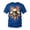 Blue, variant on Men's Novelty Skull Head T-Shirt Vintage Graphic Tee Shirt Navy XXXL