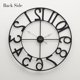 thumbnail image 5 of Reloj de pared industrial moderno con números de metal recortados, diseño clásico de lujo gris y dorado, para sala de estar y decoración de oficina, 30 pulgadas, 5 of 7
