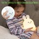 thumbnail image 4 of Luz nocturna para niños, luz nocturna de silicona para bebés y niños pequeños, luz nocturna blanda para habitación de niños, luz nocturna de animales para niñas y niños, lámpara Kawaii, lindas lámpar JAMW  Sencillez, 4 of 5