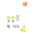 thumbnail image 3 of Entrenador de Bádminton para Autoestudio, Equipo de Entrenamiento de Bádminton, Cuerda Elástica Ajustable, Ejercicio Portátil Al Aire Libre para Niños con 3 bolas, 3 of 8