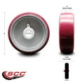 thumbnail image 2 of SCC–6” Poly on Alum Wheel – Replacement for Cheney Vertical Platform Lift Roller, 2 of 2