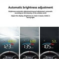 thumbnail image 2 of Universal OBD Car Speedometer HUD Windshield Projector LED Digital Car -UP Display GPS with Speed Warning, 2 of 5