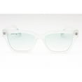 thumbnail image 2 of Lacoste L6002S 970 Women's Matte Crystal Full Rim Frame Sunglasses, 2 of 2