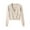 Beige, variant on Women's V-Neck Button Down Long Sleeve Soft Classic Basic Knit Cardigan Sweater Cropped Shrug Bolero Cardigan Jacket V Neck Cardigan Sweater Plus Jacket Solid Color Knitted Sweater Sky Blue L