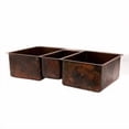 thumbnail image 2 of Premier Copper ProductsKTDB422210 42" Hammered Copper Kitchen Triple Basin Sink, 2 of 2