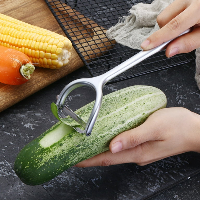 New Y Shaped Stainless Steel Fruit & Vegetable Peeler For Kitchen