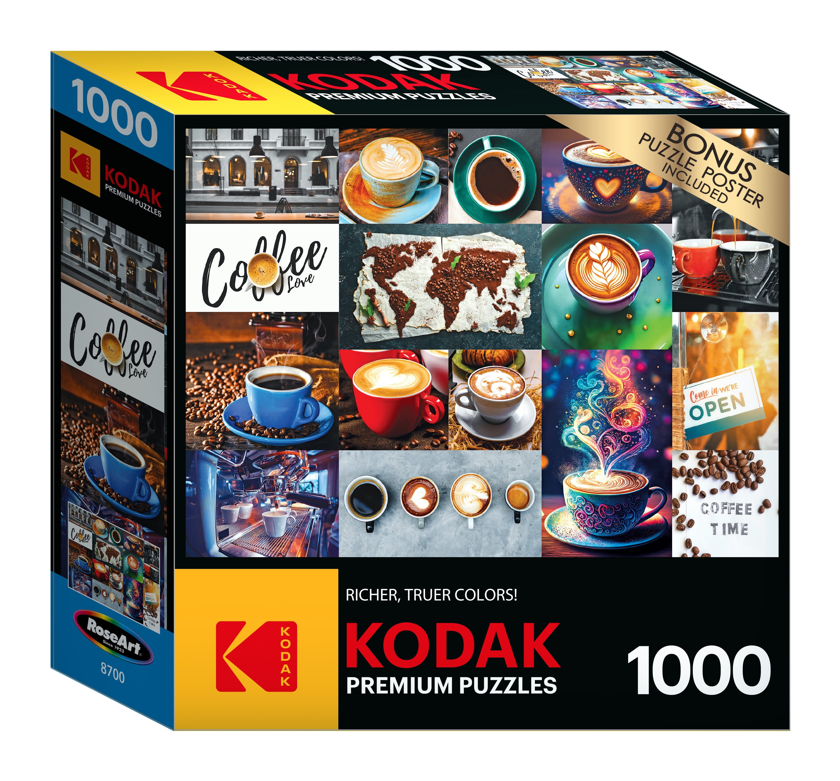 Cra-Z-Art Kodak 1000-Piece Coffee Love Jigsaw Puzzle