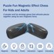thumbnail image 2 of Ajedrez magnético Tazyiur con 30 piedras para niños y adultos, 2 of 6