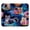 Multicolor 10, variant on PhooArto Comfortable Mouse Pad Sunflower and Skull Desktop Mousepad , 21 x 25 cm Mouse Mat, Non-Slip Rubber Base, Improves Speed and Precision